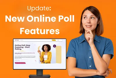A Whocan online poll collecting opinions — the Hands Voting theme