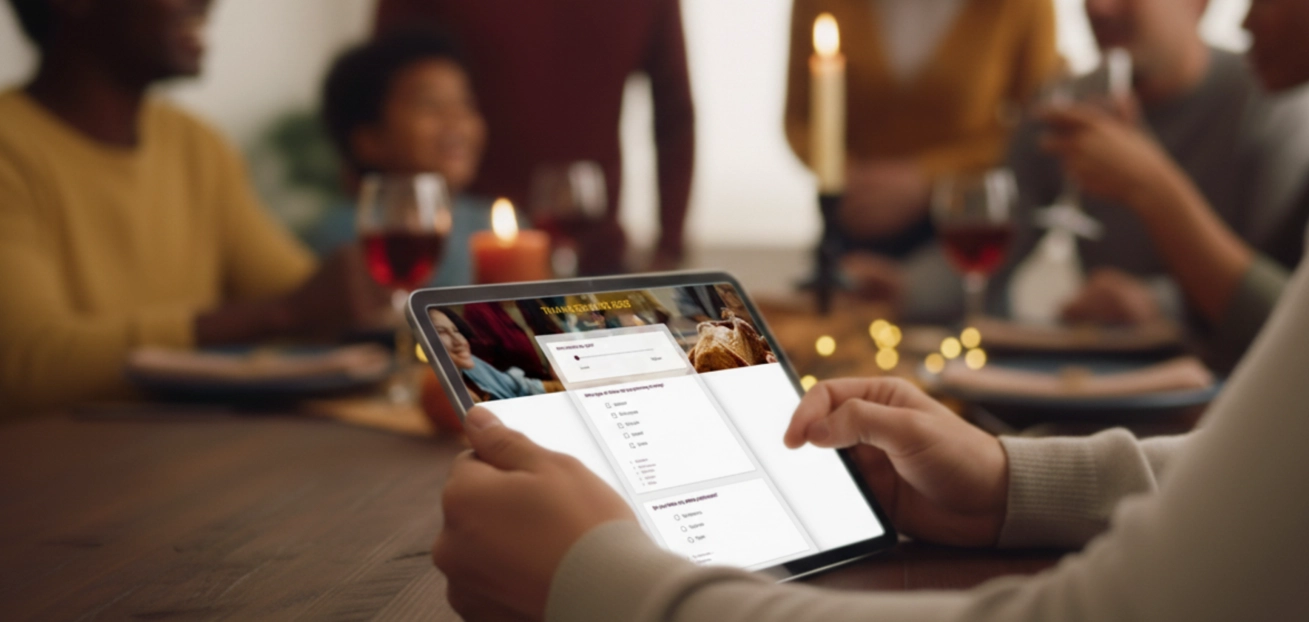 Thanksgiving Dinner Potluck List